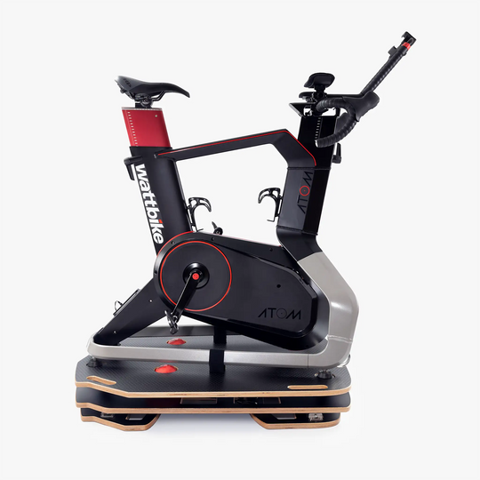 Omnirocker with Wattbike Atom compact rocker plate shown in Stealth finish.