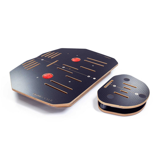 Omnirocker Compact 2 part Rocker Plate with adjustable front Rocking deck.