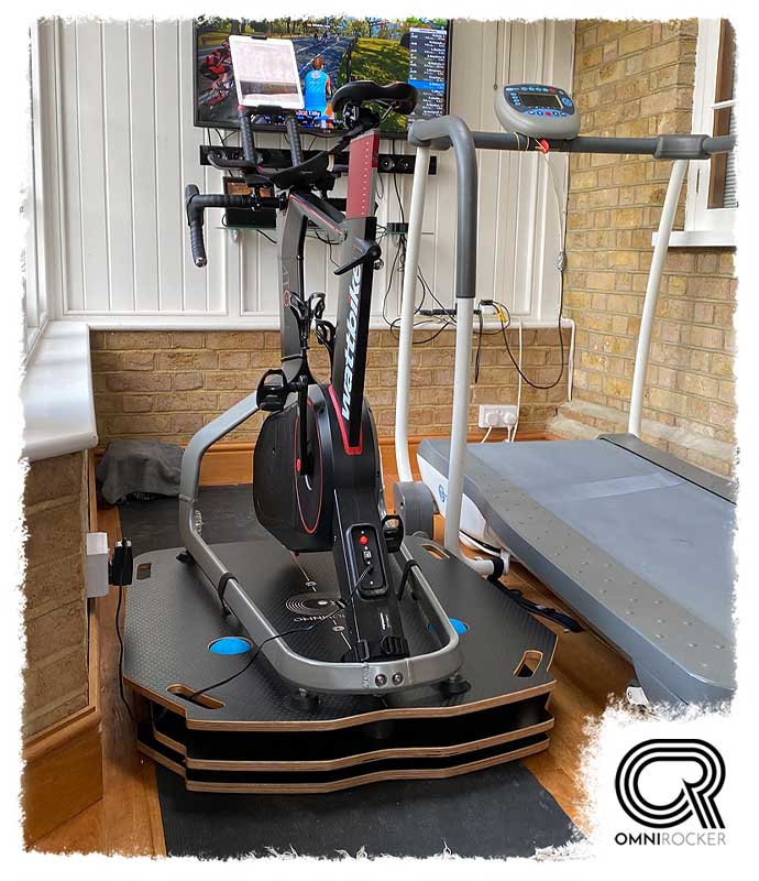 Wattbike Atom Rocker Plate Handcrafted UK Omnirocker